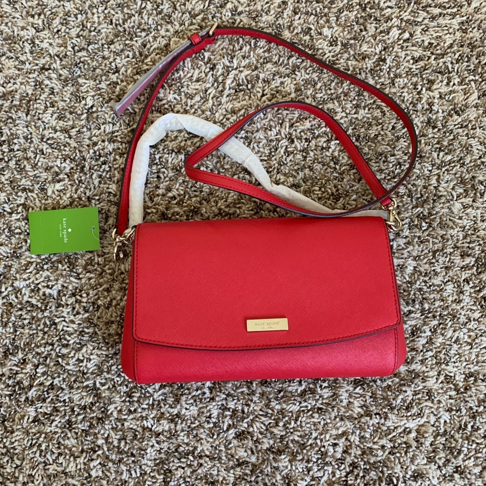 Beautiful red Kate spade purse